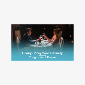 Luxury Honeymoon Getaway - 4 Nights for 2 People